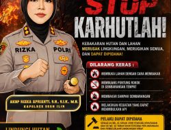 Kapolres Ogan Ilir Himbau Masyarakat Stop Karhutlah: Lindungi Hutan untuk Masa Depan Anak Cucu