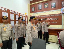 Kapolres Bangka Cek Pelayanan 110 dan SKCK, Pastikan Layanan Prima bagi Masyarakat