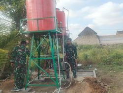 Hari Ke-19 TMMD Ke-129, Satgas Kodim 0418/Palembang Kembangkan Ketahanan Pangan Terpadu di Talang Jambe