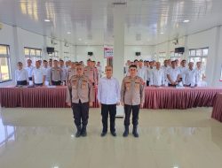 Penyuluhan Hukum Bidkum Polda Sumsel di Polres OKI, Personel Dibekali Pemahaman UU Polri Terbaru