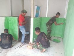 TMMD Ke-129, Rehab RTLH Milik Ibu Sriyanti Masuki Tahap Akhir, Pemasangan Pintu dan Finishing Dikebut