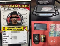 Polda Sumsel Ungkap Peredaran Sabu di Lubuk Linggau, Tersangka RO Diamankan
