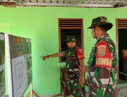 H-1 Penutupan TMMD ke-129, RTLH Bapak Karyo Masuki Tahap Akhir dan Terus Dirapikan