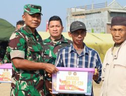 Penutupan TMMD ke-129 Kodim 048/18 Palembang Diwarnai Bakti Sosial untuk Masyarakat