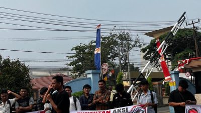 Krisis Tata Kelola Perguruan Tinggi di Sumsel Ratusan Mahasiswa dan Dosen yang Tergabung dalam GAASS Geruduk Kantor LLDIKTI Wilayah II