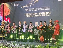 Hutan Adat Tebat Benawa Binaan Pusri Sabet Penghargaan Wana Lestari Tingkat Nasional