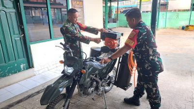 Koramil 418-03/Plaju Gelar Apel Siaga Karhutla, Pastikan Personel dan Peralatan Siap