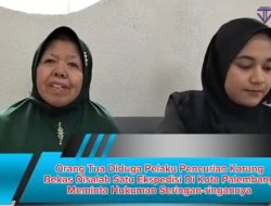 Ibu (ARR) Diduga Pelaku Pencurian Karung Bekas Disalah Satu Ekspedisi Dikota Palembang Meminta Hukuman Seringan-ringannya