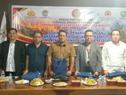DPP LSM GEREBBEK Gelar Diskusi Publik, Soroti Penanggulangan Karhutla di Sumsel