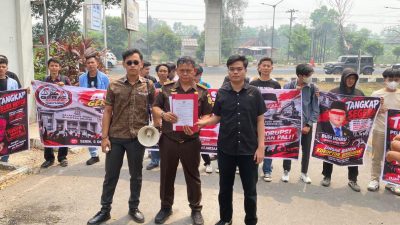 Gerakan Rakyat Kawal Korupsi Sambangi Kejati Sumsel, Desak Supervisi Perkara 10 Paket Proyek PALI