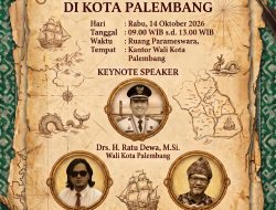 KAWALI dan Pemkot Palembang Gelar Seminar Sejarah 114 Sungai, Bagaimana Nasib Sungai Kita Hari Ini?