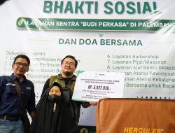 Penyaluran Bantuan ATENSI Untuk Lanjut Usia: Kolaborasi Sentra Budi Perkasa Kemensos RI dan DPW SRMI SumSel Membawa Harapan Bagi Warga Palembang